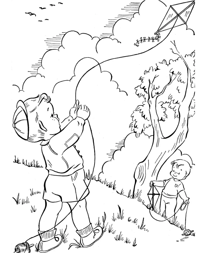 Desenhos de Primavera Para Colorir 44