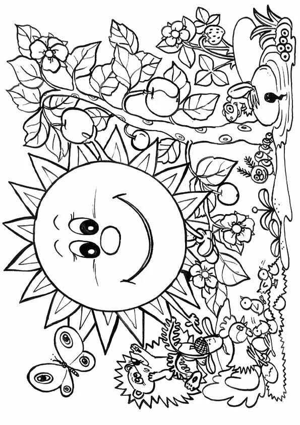 Spring Coloring Pages 58