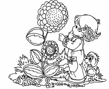 Spring Coloring Pages 94