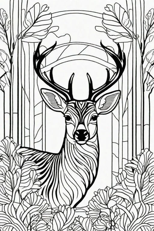 Springbok Coloring Pages