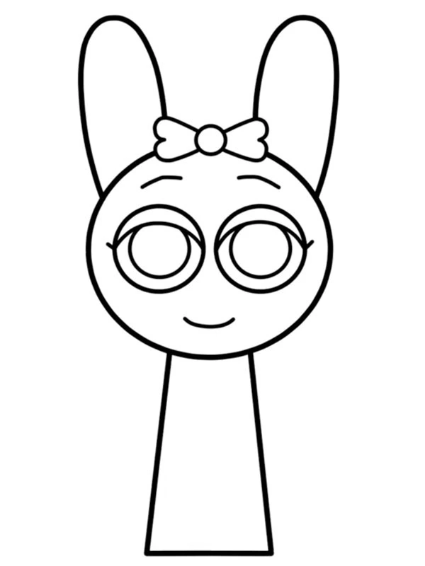 Sprunki Coloring pages 16