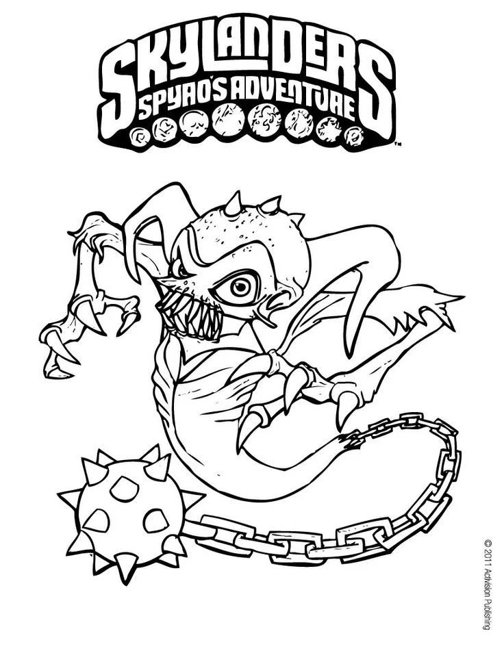 Spyro Coloring Pages