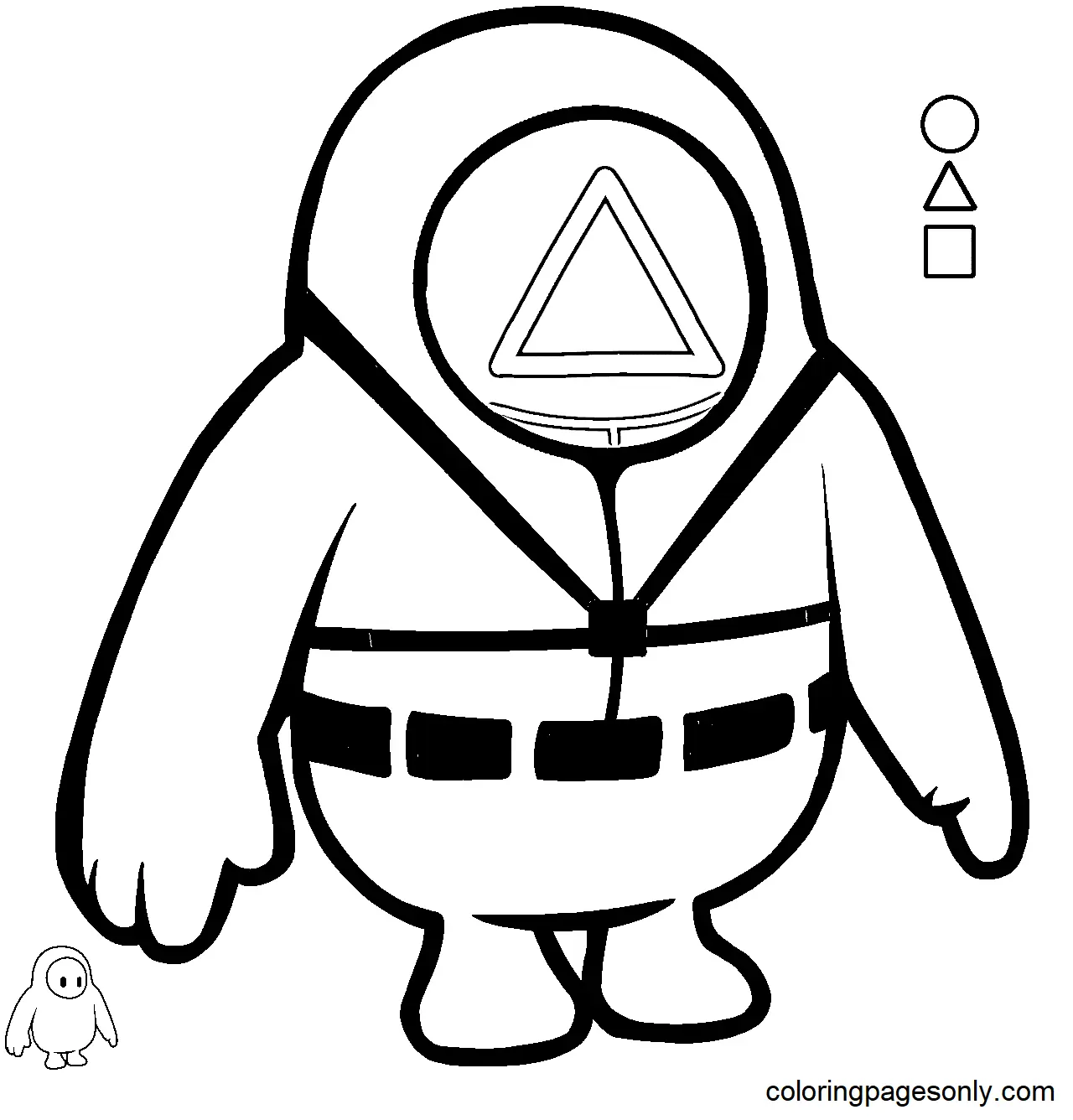 Squid Game Coloring Pages 60