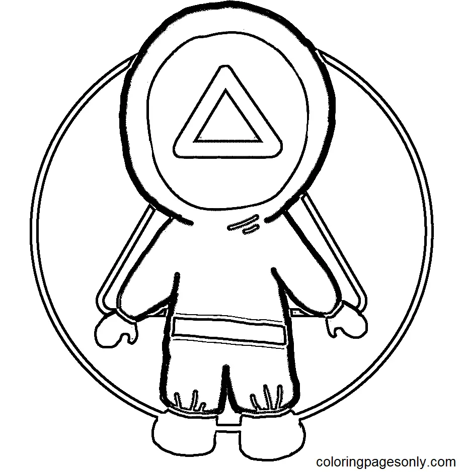 Squid Game Coloring Pages 66