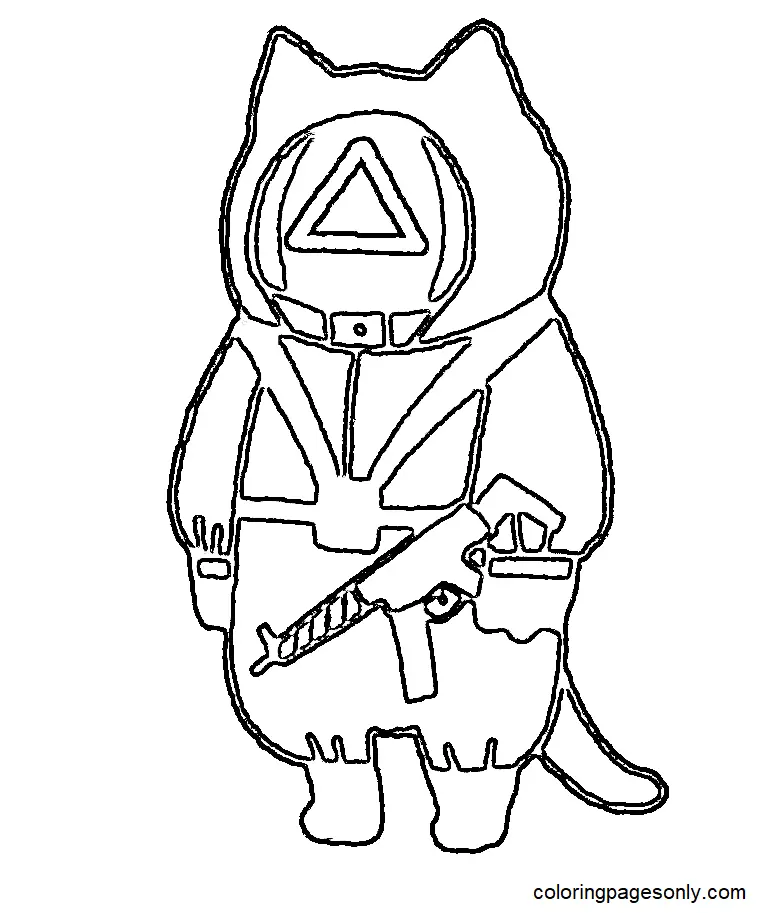 Squid Game Coloring Pages 73