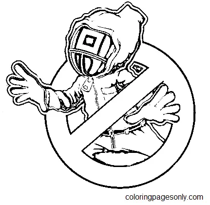 Squid Game Coloring Pages 85