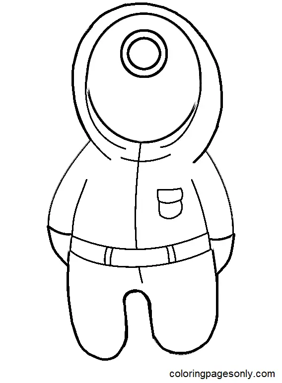 Squid Game Coloring Pages 92