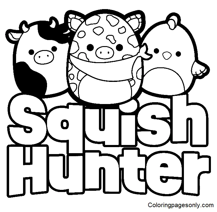 Squishmallow Ausmalbilder 58