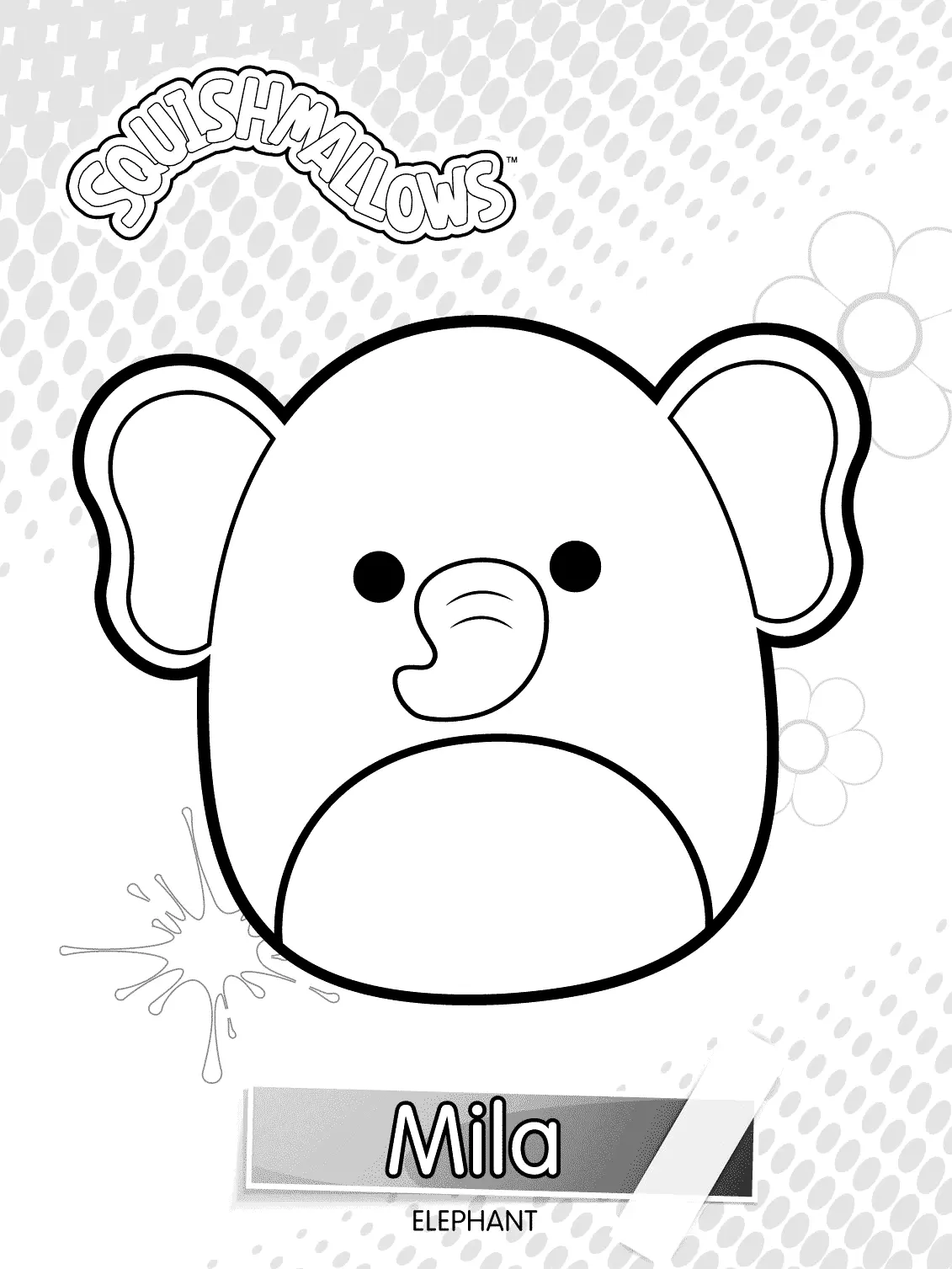 Squishmallow Coloring Pages 70