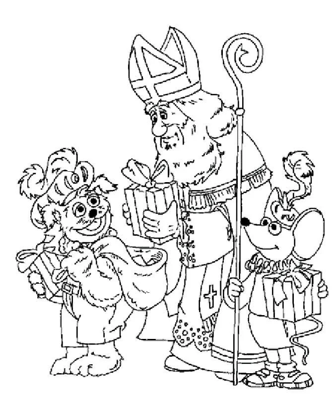 St Nicholas Coloring Pages 16