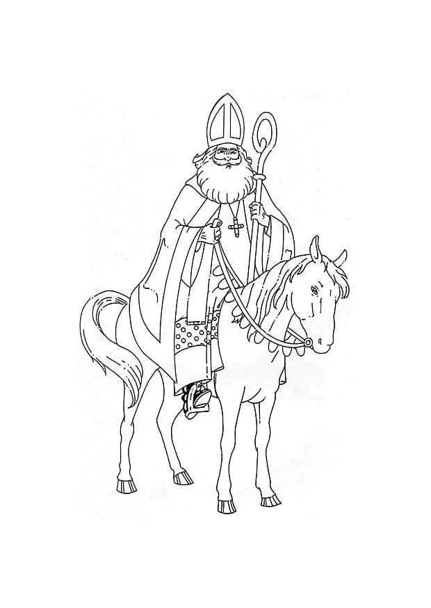 St Nicholas Coloring Pages 21