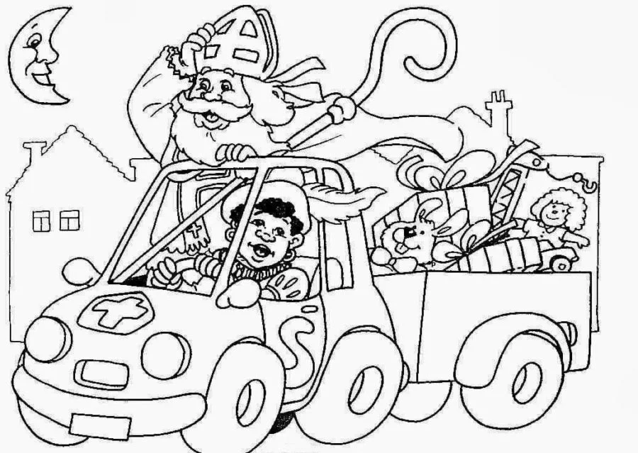 St Nicholas Coloring Pages 25