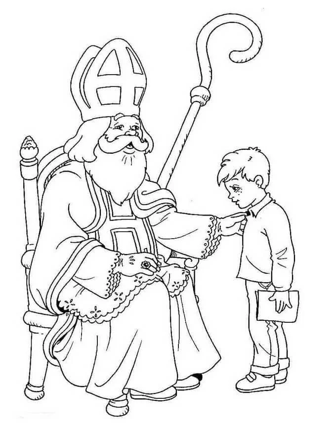 St Nicholas Coloring Pages 38