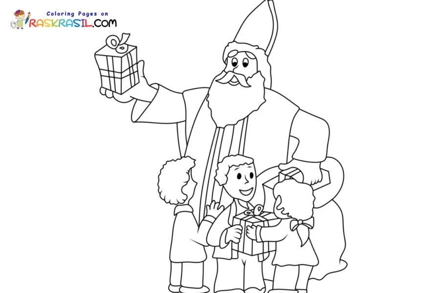 St Nicholas Coloring Pages 51