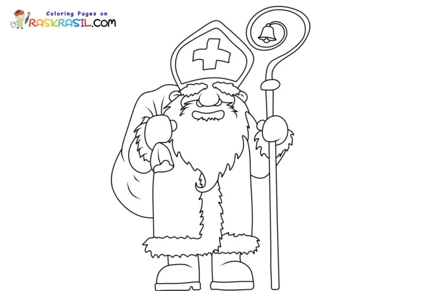 St Nicholas Coloring Pages 55