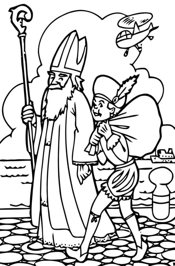 St Nicholas Coloring Pages 60