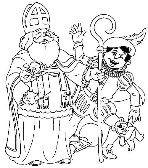 St Nicholas Coloring Pages 83