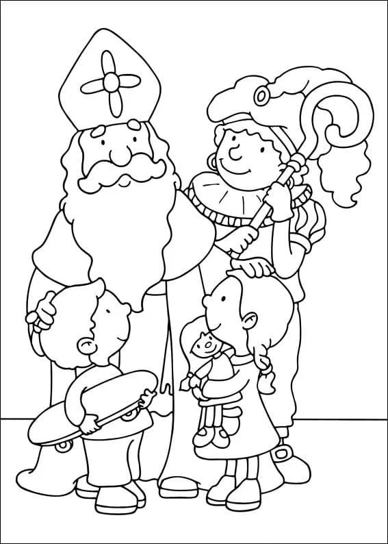 St Nicholas Coloring Pages 90