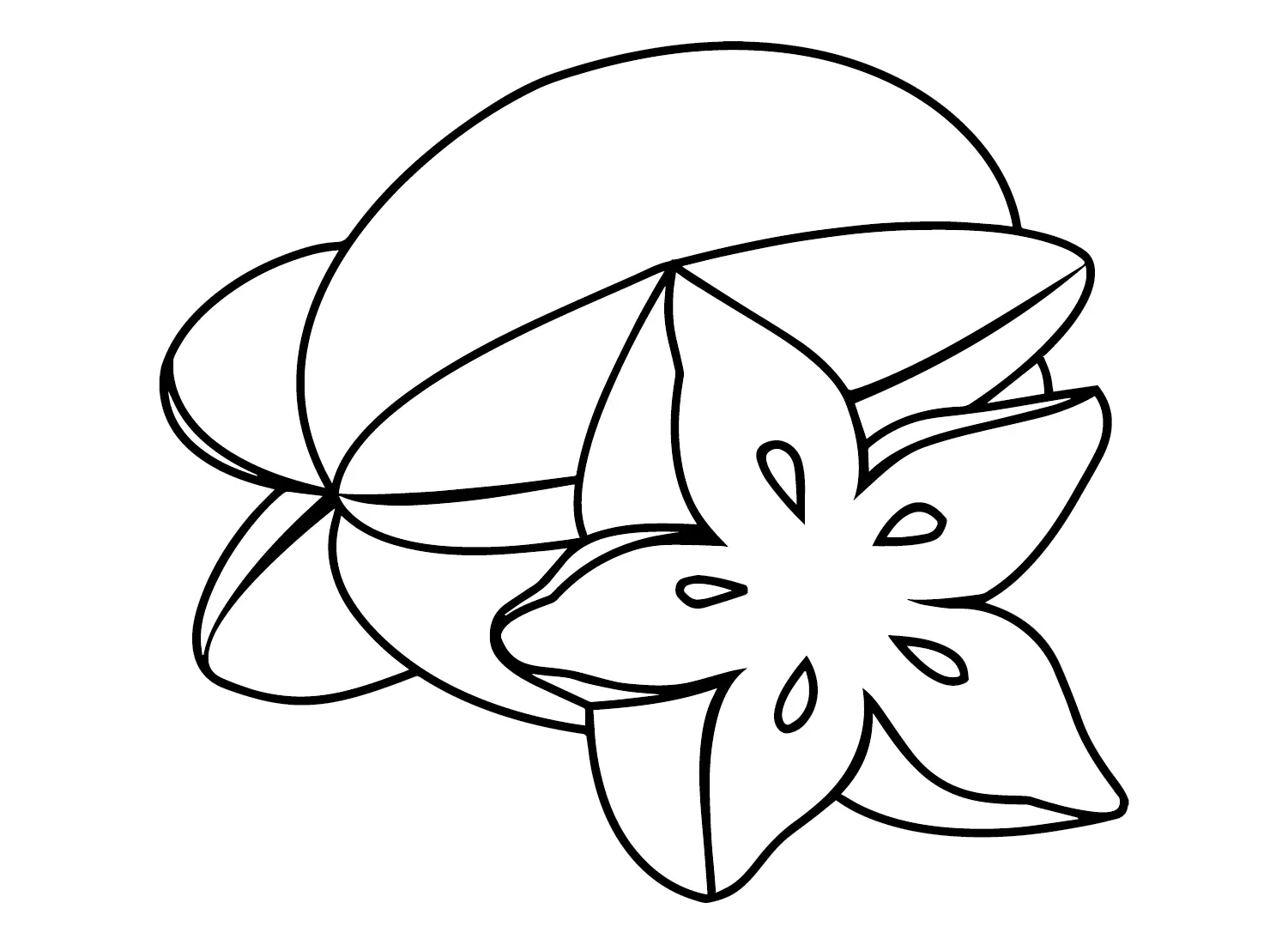 Star Fruit Coloring Pages 15