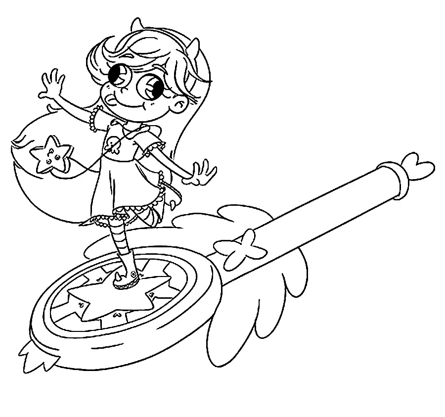 Star vs the Forces of Evil Coloring Pages 50