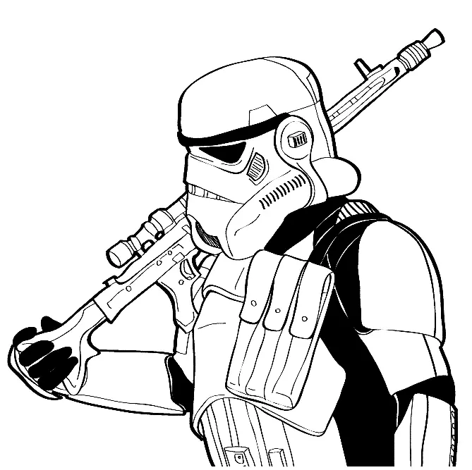 Star Wars Characters Coloring Pages 1