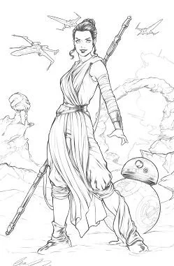 Star Wars Characters Coloring Pages 100