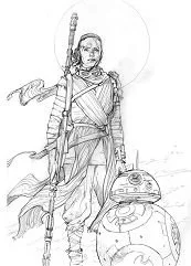 Desenhos de Personagens de Star Wars Para Colorir 117