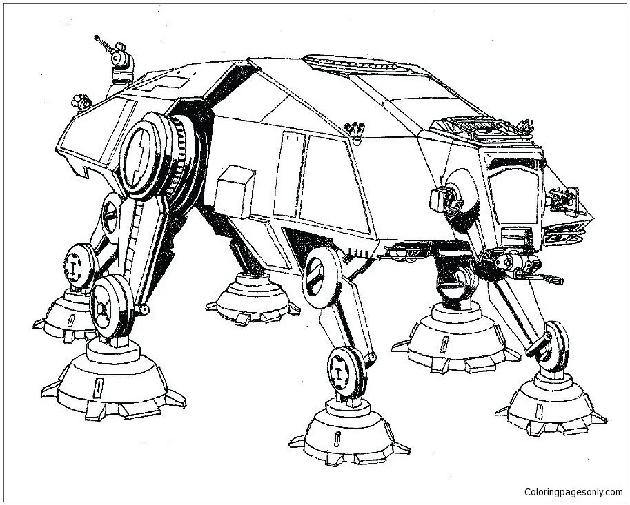 Star Wars Characters Coloring Pages 127