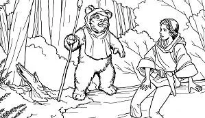 Star Wars Characters Coloring Pages 129