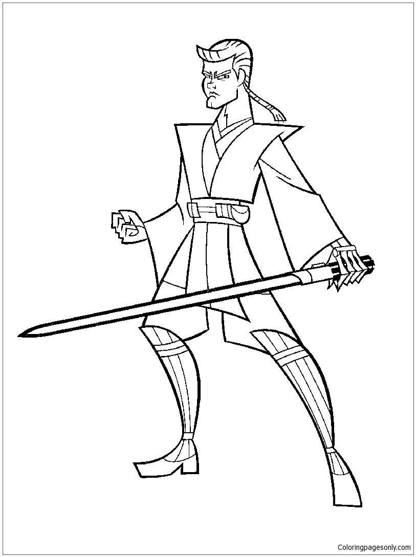 Star Wars Characters Coloring Pages 132