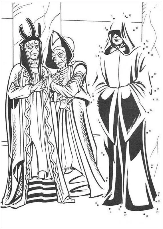 Star Wars Characters Coloring Pages 134