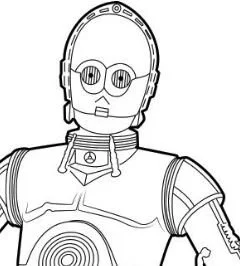 Star Wars Characters Coloring Pages 142