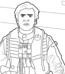 Star Wars Characters Coloring Pages 143