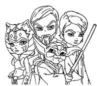 Star Wars Characters Coloring Pages 152