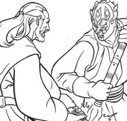 Star Wars Characters Coloring Pages 169