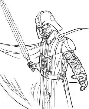 Desenhos de Personagens de Star Wars Para Colorir 170