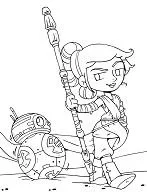 Star Wars Characters Coloring Pages 175