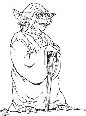 Star Wars Characters Coloring Pages 186