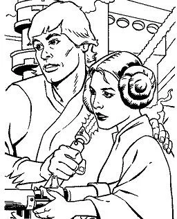 Star Wars Characters Coloring Pages 192