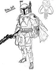 Star Wars Characters Coloring Pages 194