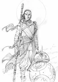 Star Wars Characters Coloring Pages 213