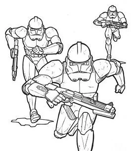 Star Wars Characters Coloring Pages 219