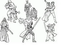 Star Wars Characters Coloring Pages 226