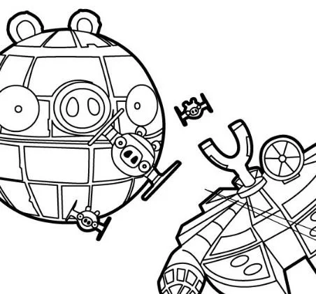 Star Wars Characters Coloring Pages 235