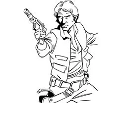 Desenhos de Personagens de Star Wars Para Colorir 251