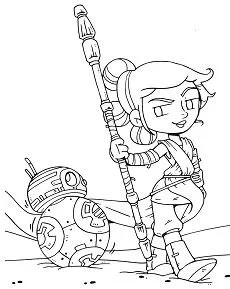 Personajes Star Wars Para Colorear 252