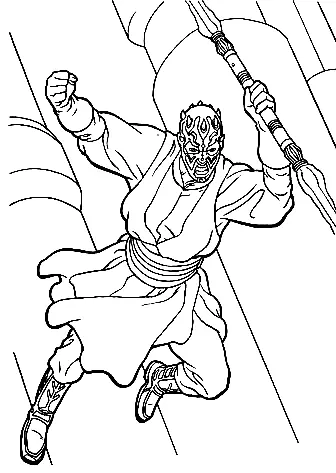 Star Wars Characters Coloring Pages 28