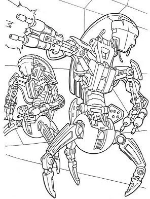 Star Wars Characters Coloring Pages 288