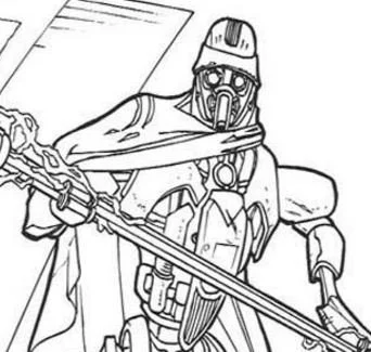 Star Wars Characters Coloring Pages 291