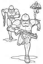 Star Wars Characters Coloring Pages 293